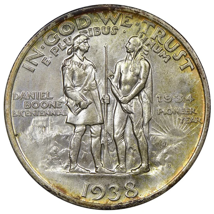 Daniel Boone half reverse, 1934–1938