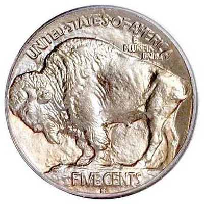 Buffalo nickel reverse, 1913–1938