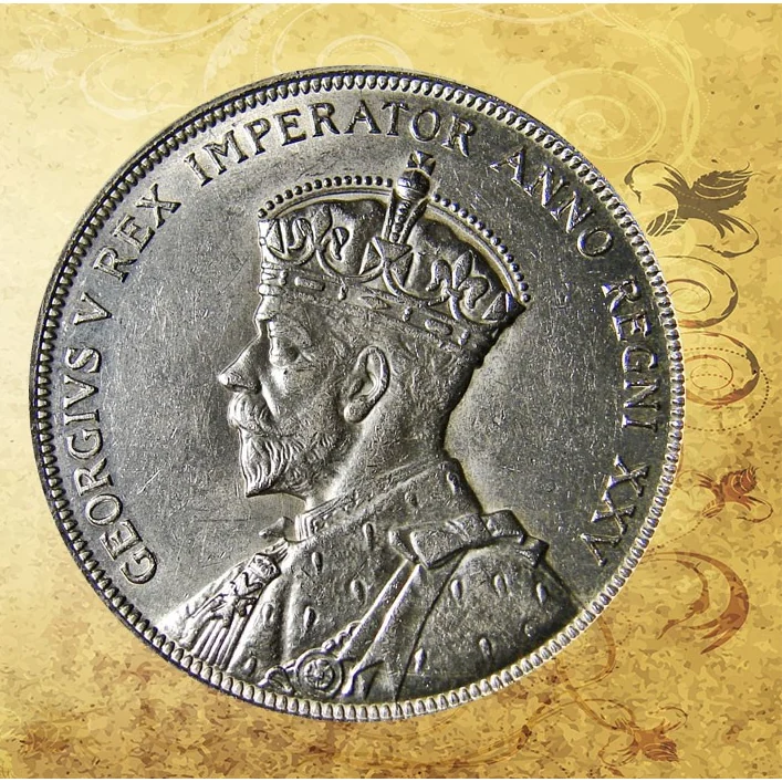 Canada silver dollar (80%) reverse, 1935–1967