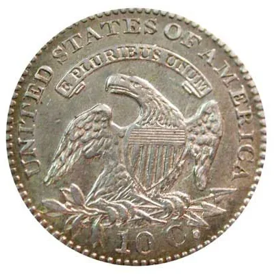 Capped Bust dime reverse, 1809–1837