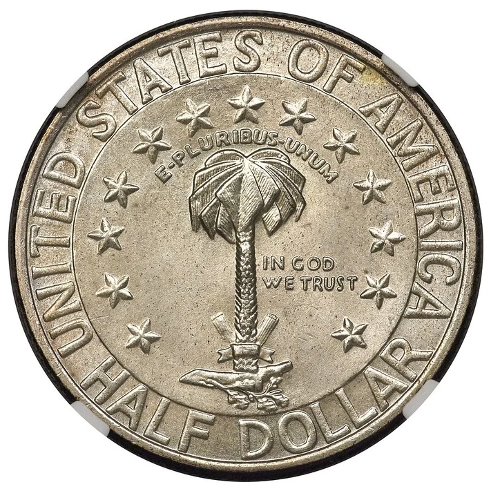 Columbia S.C. half reverse, 1936