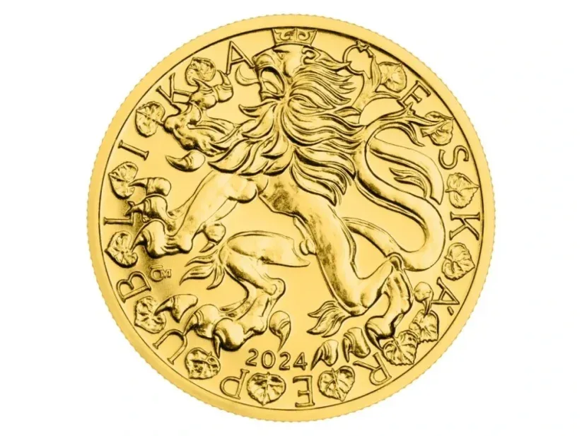 Czech National Bank St. Wenceslas 1 ducat reverse, 2023–date