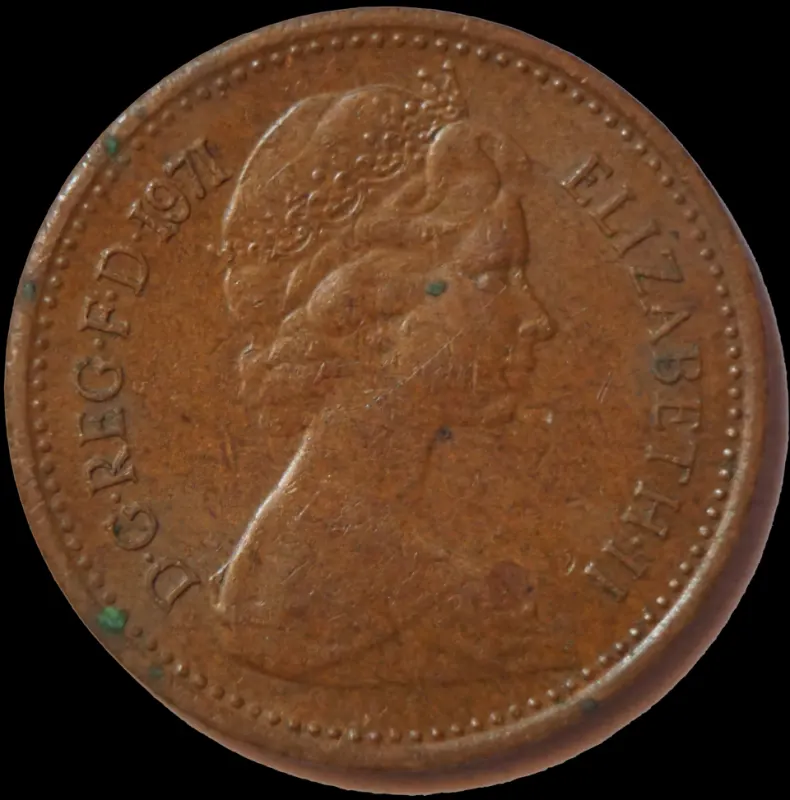 Britain bronze halfpenny
