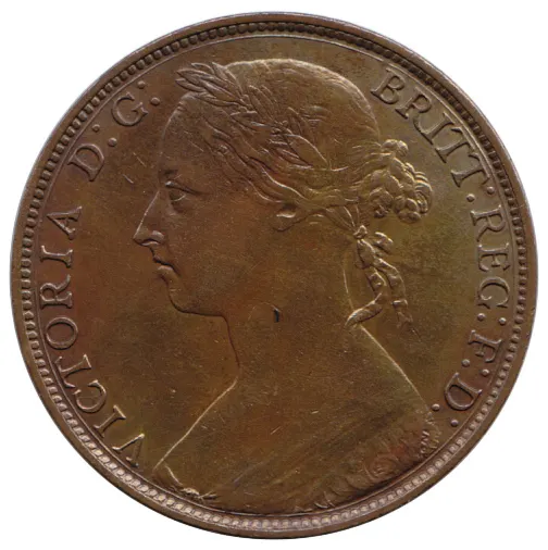 Britain bronze penny