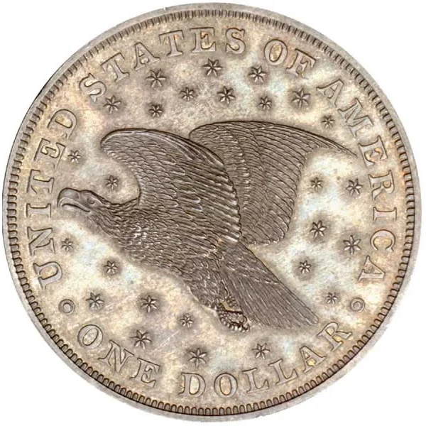 Gobrecht dollar reverse, 1836–1839