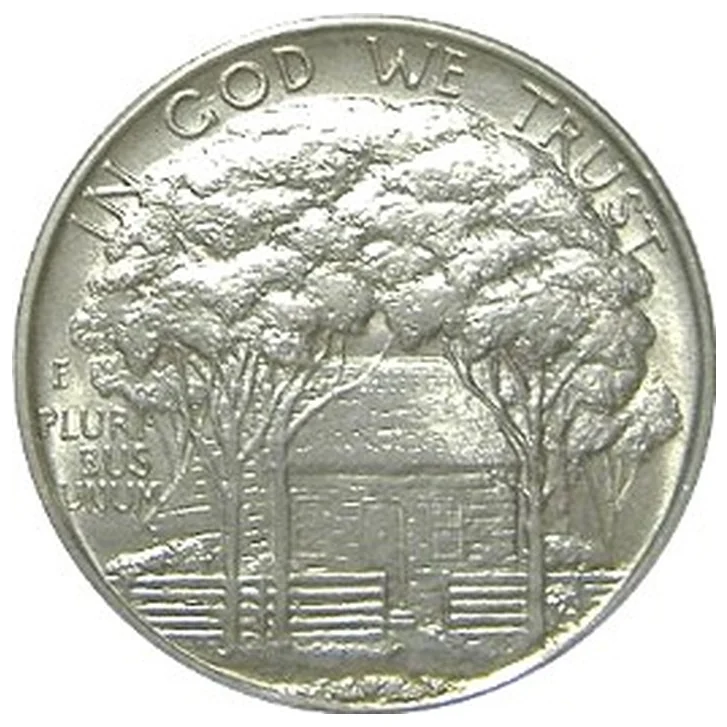Grant commemorative half reverse, 1922
