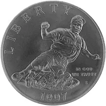 Jackie Robinson commemorative dollar