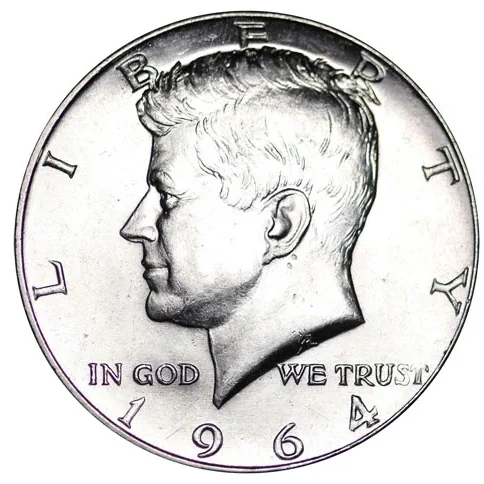 Kennedy half (90%)