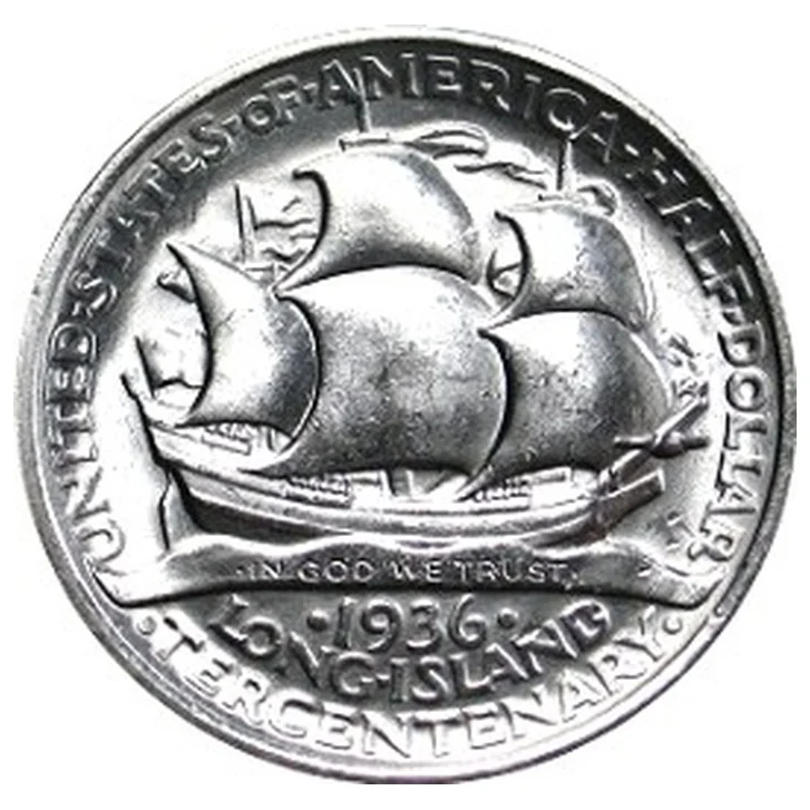 Long Island half reverse, 1936