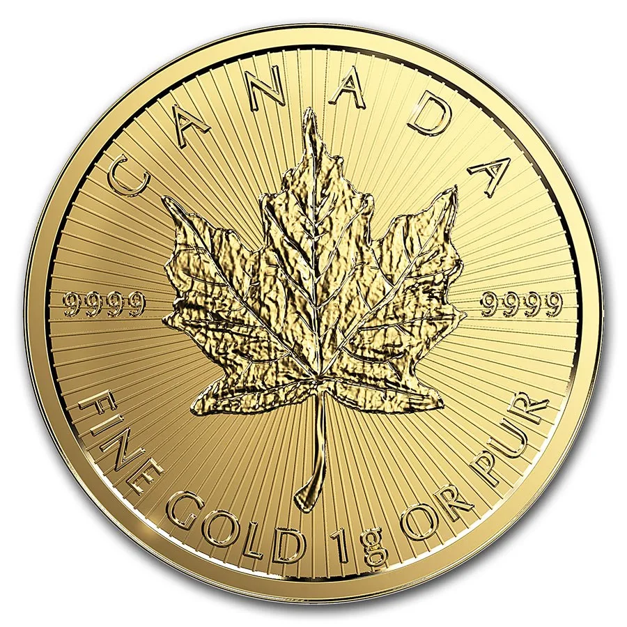 Canada Maple Leaf 1 g gold