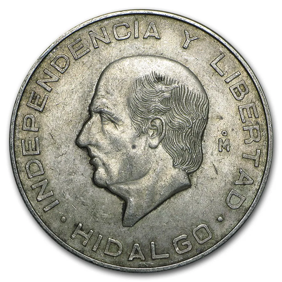 Mexico 10 pesos Hidalgo silver (DIEZ PESOS)