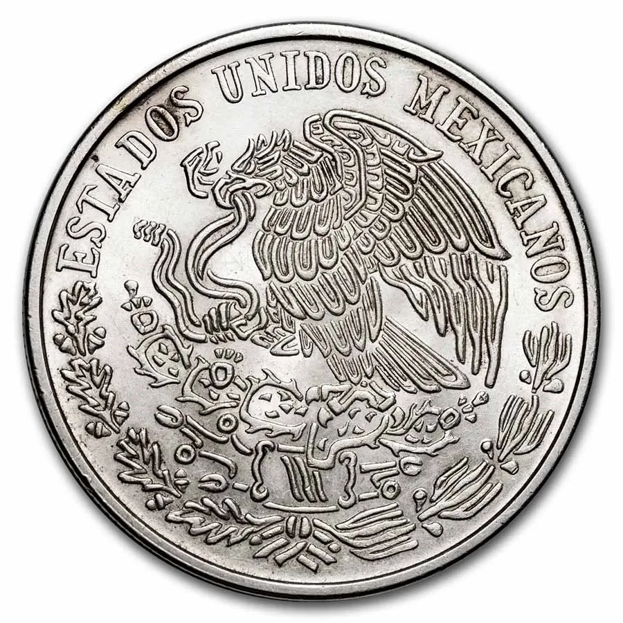 Mexico 100 pesos Morelos (CIEN PESOS) reverse, 1977–1979