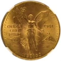Mexico gold Onza / Libertad 1 oz