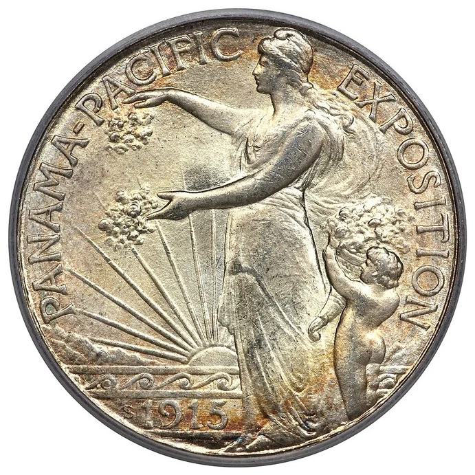 Panama-Pacific half dollar