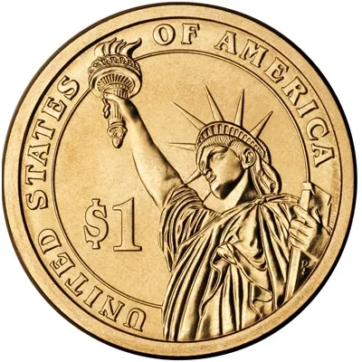 Presidential dollar reverse, 2007–2016