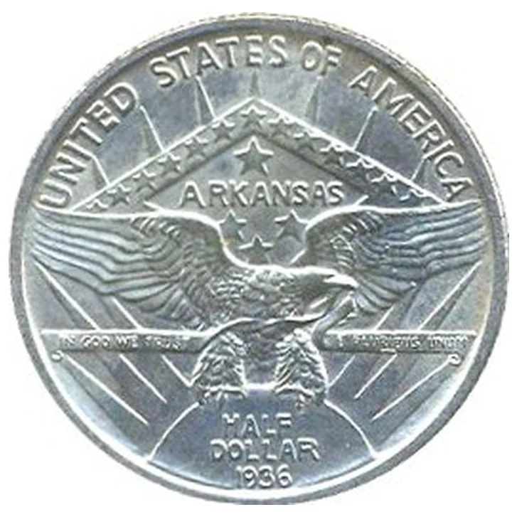 Arkansas Robinson half reverse, 1936