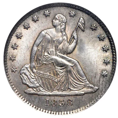Seated Liberty quarter