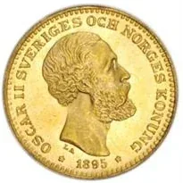 Sweden 10 kronor gold