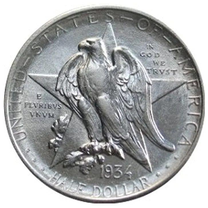 Texas commemorative half