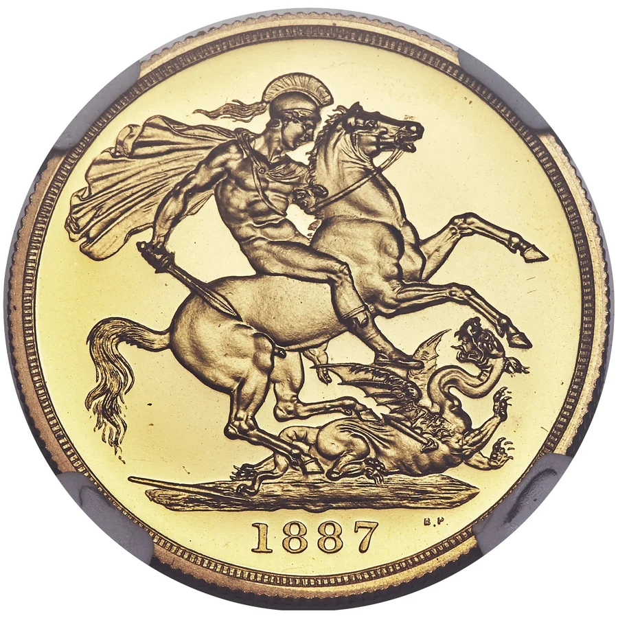 British £2 gold reverse, 1823–date