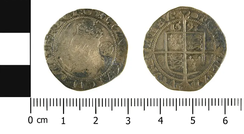 UK sixpence (50% silver)