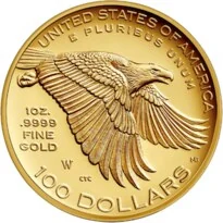 American Liberty 225th Anniversary $100 (2017) reverse, 2017