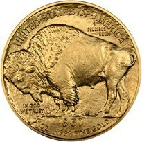 Buffalo $50 - One Ounce (2006-Date) reverse, 2006–2026