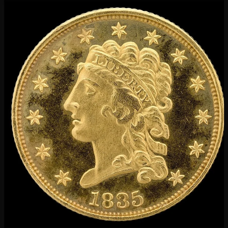Classic Head $2.50 Quarter Eagle (1834-1839)