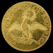 Draped Bust $5 Half Eagle (1795-1807) reverse, 1795–1807