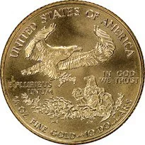 Gold Eagle $10 - 1/4 Ounce (1986-Date) reverse, 1986–2026