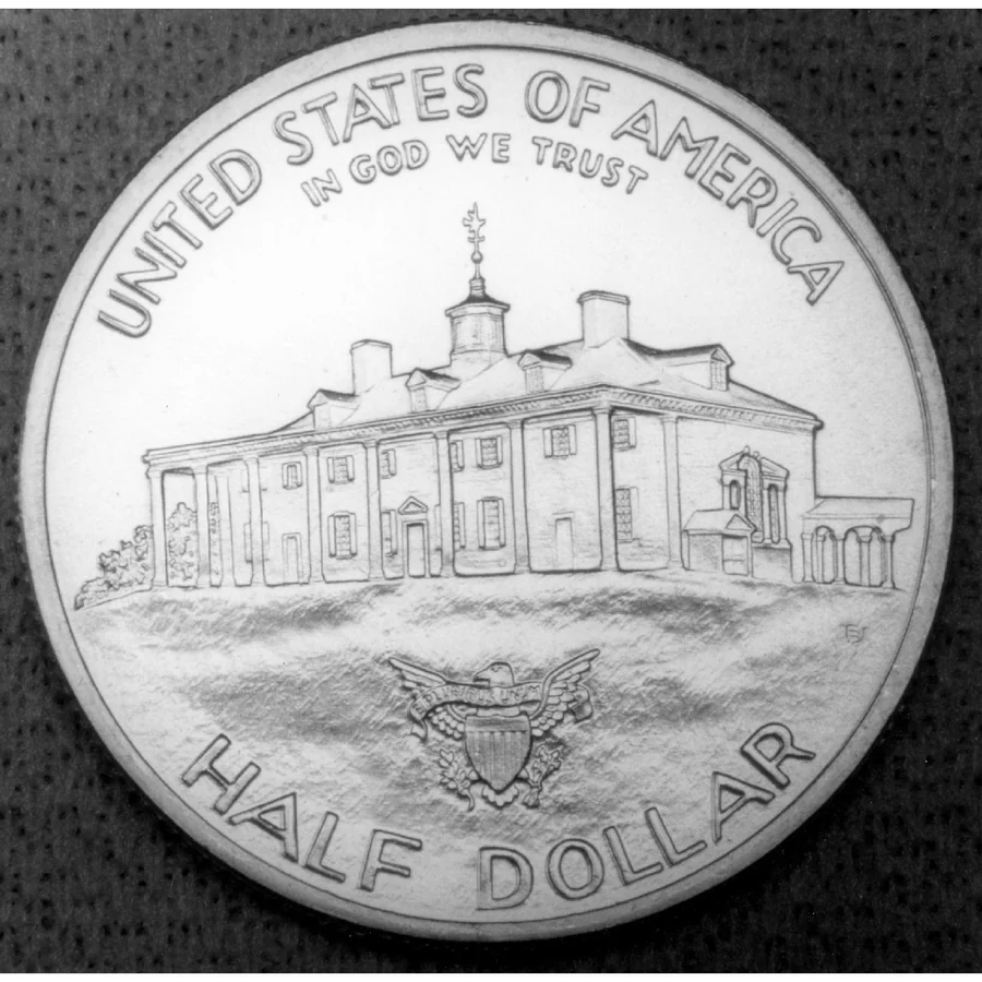 US commemorative half dollar (modern 90%) reverse, 1982–date