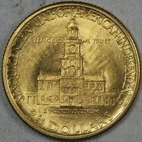 Sesquicentennial $2.50 Quarter Eagle (1926) reverse, 1926