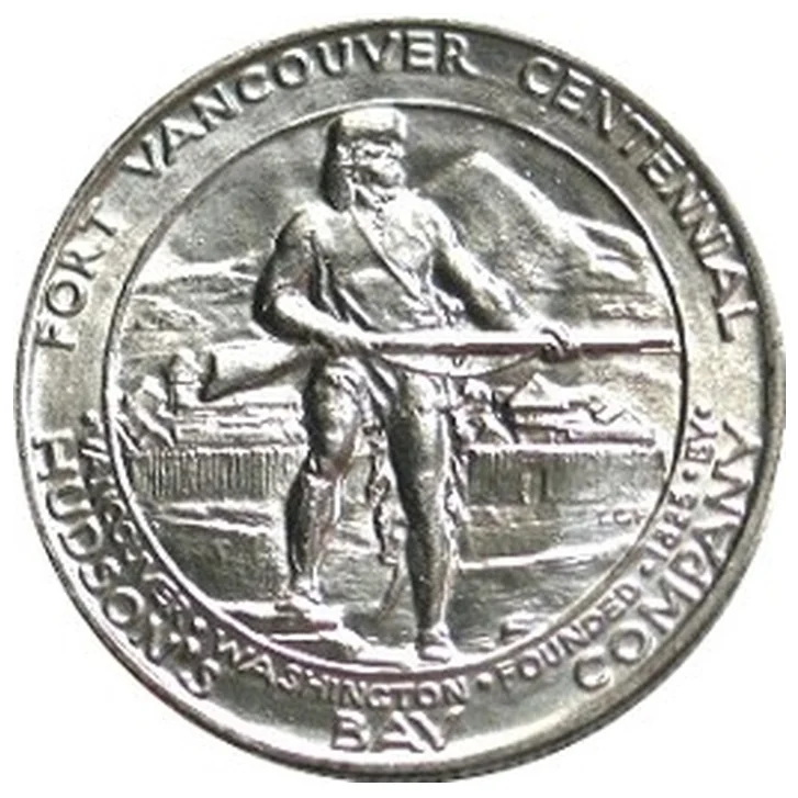 Fort Vancouver half reverse, 1925