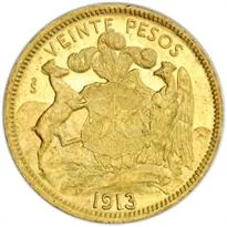 Brazil Gold 20000 Reis (1889-1902) reverse, 1889–1902
