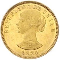 Chile Gold 100 Peso (1926-1980)
