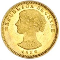 Chile Gold 20 Peso (1926-1980)