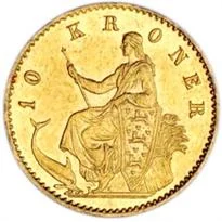 Finland Gold 20 Markka (1878-1913) reverse, 1878–1913