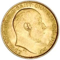 Great Britain Gold Sovereign - Edward VII (1902-1910)