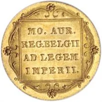 Netherlands Gold Ducat (1806-Date) reverse, 1806–2026