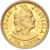 Peru Gold 1 Libra (1898-1969)
