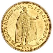 Romania Gold 20 Lei (1868-1944)